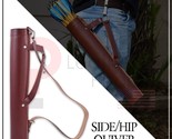 Back Quiver Archery Handmade Arrow Quivers Genuine Leather Quiver for Hu... - $21.03