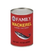 Family Mackerel 15 Ounce Can (Pack Of 6 Cans) - $1,658.72 MXN