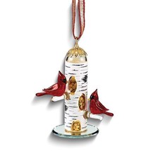 Glass Baron Cardinal&#39;s Delight Glass Figurine Ornament - £30.95 GBP