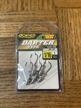 Owner Ultra Head Darter Type 1/16  Hook Size 1-Brand New-SHIPS N 24 HOURS - £14.93 GBP