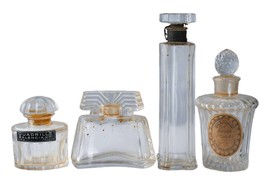 c1940 French Baccarat Perfume Bottle Collection z - £154.69 GBP