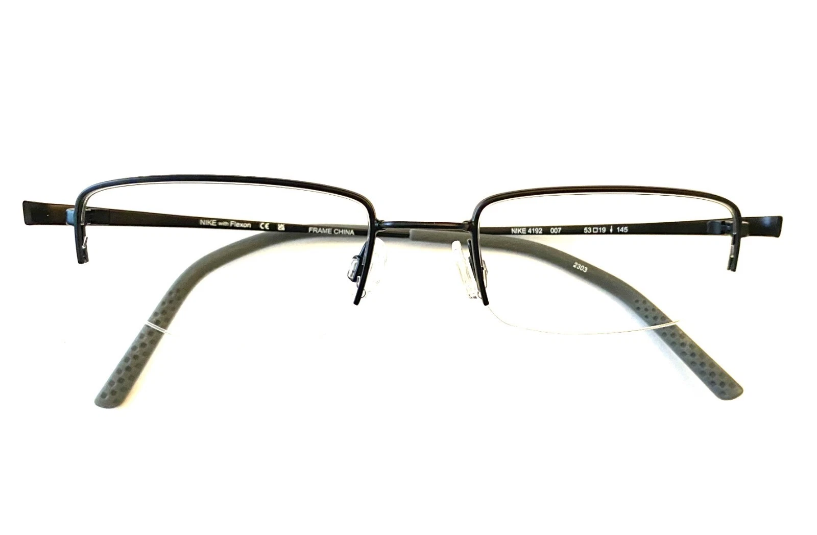 2 Pair Nike Flexon Eyeglasses 4192 007 For Greg in MA 1 w/o lenses  - $130.00