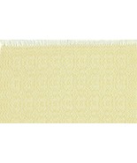 Artisan Handwoven Mini Rug/Table Mat 9.5&quot; x 12.5&quot; Cornsilk #10, Rayon - €81,51 EUR