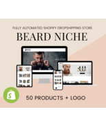 mensbeards.com BEARD NICHE Fully Automated Dropshipping Business Store W... - £107.77 GBP
