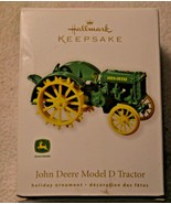 Hallmark 2010 Keepsake Ornament John Deere Model D Tractor - £18.60 GBP