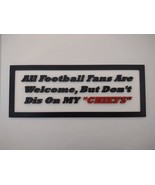 Kansas City Chiefs Fan Sign, approx. 9.5&quot; x 3.5&quot; - $372.37 MXN
