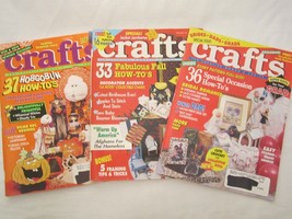 (Lot of 3) CRAFTS The Creative Woman&#39;s Choice 1992 June September Octobe [Z173j] - $7.97