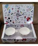 DISNEY TEA CUP SET DONALD and DAISY Brand New 5&quot; Cups JAPAN IMPORT NIB - $82.04 CAD