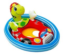 Intex Inflatable See Me Sit Pool Ride for Age 3-4 (Turtle) - $12.90