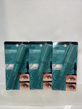 (3) Maybelline 001 Blackest Black Green Edition Mega Mousse Mascara - £7.02 GBP