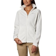 Columbia Benton Springs Full Zip Fleece Jacket White 137211 Medium - $35.00