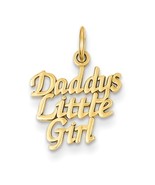  14K Yellow or White Gold Daddy&#39;s Little Girl Pendant - £109.86 GBP