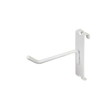 ONLY HANGERS- NEW GRIDWALL 4" WHITE  PEG HOOKS LOT OF 25PCS - $19.63 ONLY HANGERS- NEW GRIDWALL 4" WHITE  PEG HOOKS LOT OF 25PCS - $19.63