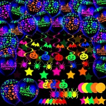 Neon Party Supplies Glow In The Dark Party Decorations Glow Party Supplies And D - £23.72 GBP