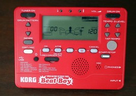 KORG Beat Boy Drum Machine Recorder Tuners &amp; Samples etc. Miniature - $1,173.67 MXN
