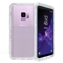 For Samsung S9 Transparent Heavy Duty Case w/ Clip CLEAR - £6.82 GBP