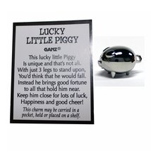 Lucky Little Pig With Story Card (Pig Measures about 3/4 long) by Ganz - $12.00