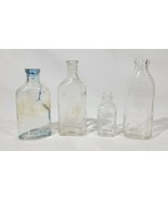 4 Vintage Bottles Jars Apothecary - £20.64 GBP