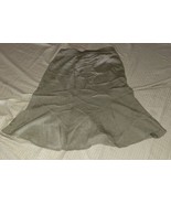 St. John Caviar Vintage Gold/ Beige Wool Blend Sweater Skirt size 4  Demure - $72.75