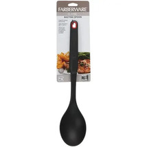 Farberware 5211658 13.5&#39;&#39; In. Classic Cooking Basting Spoon, Black Nylon - $18.48 MXN