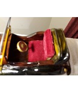 OLD VTG Wooden Home Decorative Vintage Car Model w/felt seat-12 inches long - $742.56 MXN