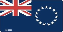 Cook Island Flag Novelty Key Chain - £9.34 GBP