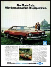 1973 HOT ROD Magazine Car Print Ad - Chevrolet (Chevy) Monte Carlo S Cou... - $123.24 MXN