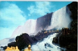Rock of Ages and Cave of the Winds Niagara Falls Postcard Posted 1954 - £5.49 GBP