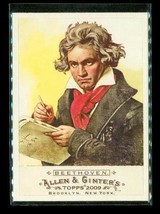 2009 Topps Allen &amp; Ginters Worlds Champions Trading Card #83 Beethoven Composer - £7.47 GBP