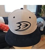 NHL Anaheim Ducks Promo Corduroy SnapBack Hat Tan/Black Honda - $6.93