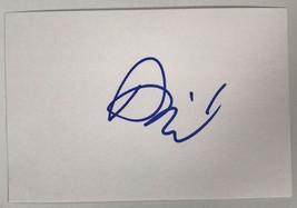 Dave Grohl Signed Autographed 4x6 Index Card - £40.59 GBP