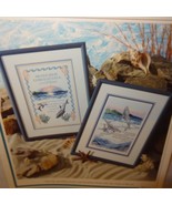 Songs of the Sea Cross Stitch Leaflet Book Color Charts 1992 Whales Dolp... - £8.68 GBP