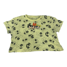 The Power Puff Girls Youth Girls Cropped Short Sleeved T-Shirt Size Large - £13.40 GBP