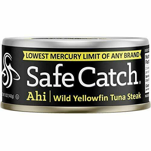 Safe Catch Ahi, Lowest Mercury Solid Wild Yellowfin Tuna Steak, 5 oz Can. The... - $39.16