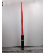 Vtg 1999 Hasbro Star Wars Retractable Red Lightsaber Beltclip Unpowered - £14.76 GBP