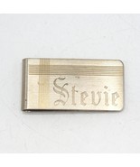 &quot;Stevie&quot; Inscribed Metal Money Clip - £11.64 GBP