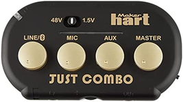 Just Combo - Podcast Mini 3 Channel Audio Mixer with Stereo/Bluetoot - £111.59 GBP