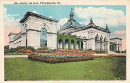 Postcard Memorial Hall Fairmount Park Philadelphia, Pa Up Db K13 - £3.88 GBP