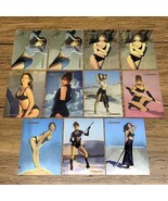 1996 MAXIMUM PRESS: AVENGELYNE EMBOSSED CARD LOT OF 11 CARDS CHROMIUM CV JD - €42,78 EUR
