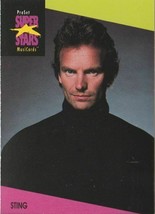 STING 1991 PRO SET MUSIC CARDS # 95 - $1.73