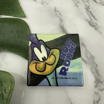Looney Tunes Road Runner Vintage Fridge Magnet Square Tile Cartoon - $15.83