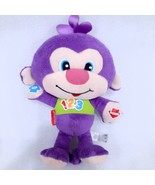 Fisher Price Laugh &amp; Learn Learning Opposites Monkey plush Purple Toy 12... - £64.66 GBP