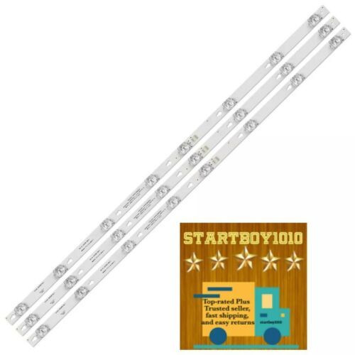 Primary image for 3 PCS LED strip for Thomson TCL 43UC6306 43UC6406 43U67EBC TOT_43D2900_3X8_3030C