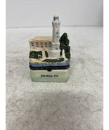 Alcatraz, California LIGHTHOUSE-Porcelain Hinged-Box-from the LIGHTHOUSE... - $14.85