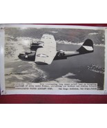 Vintage Catalina PBY Military Plane Postcard #115 - £15.57 GBP