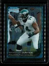 2006 Topps Bowman Chrome Rookie Football Trading Card #3 Winston Justice Eagles - £7.78 GBP