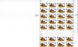 US Stamps/Postage 2 Sheets Sc #2754 Cherokee Strip Centen MNH F-VF OG FV$11.60 - £5.79 GBP