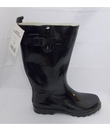Misty Mountain Rain Boots Rubber Technical Performance Black size 8 - $44.85 CAD