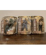 AMC The Walking Dead Rick Shane  Bicycle Girl Action Figure Lot of 3 McF... - £53.07 GBP