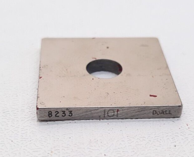 DoAll Gage Block .101&quot; Square Steel ASME #8233 - $12.99